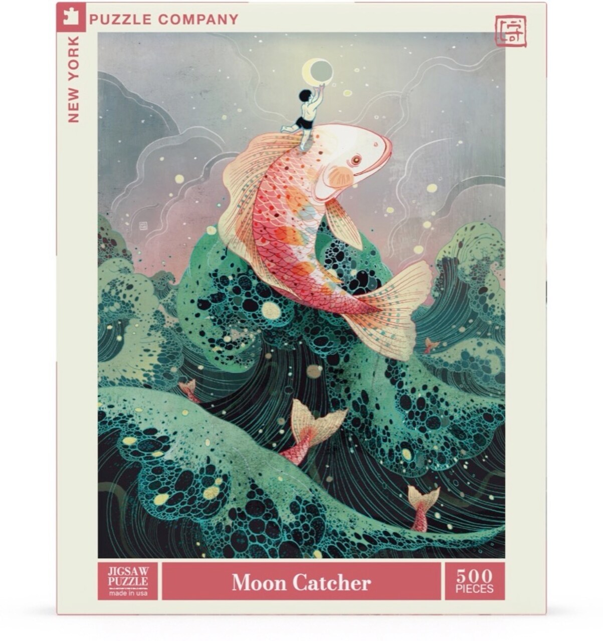 New York Puzzle Company Moon Catcher 500 Piece Piece Jigsaw Puzzle